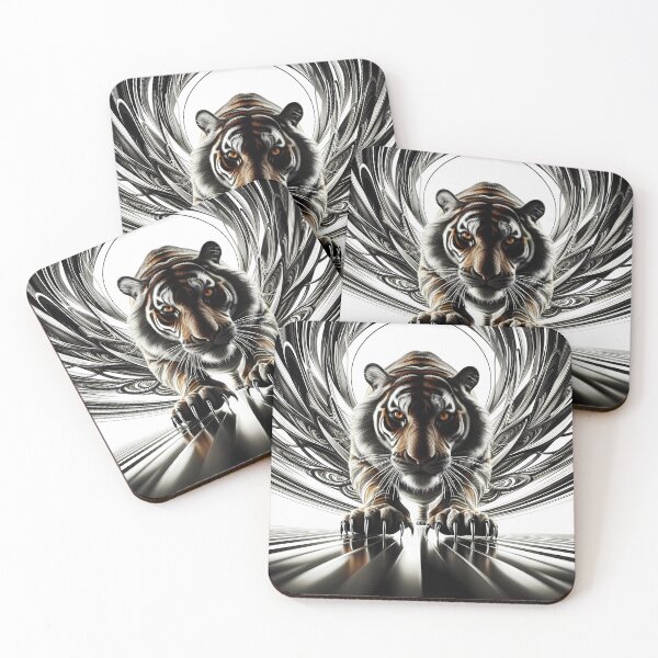 Item preview, Pouncing Tiger designed and sold by Vibranta Studio.
