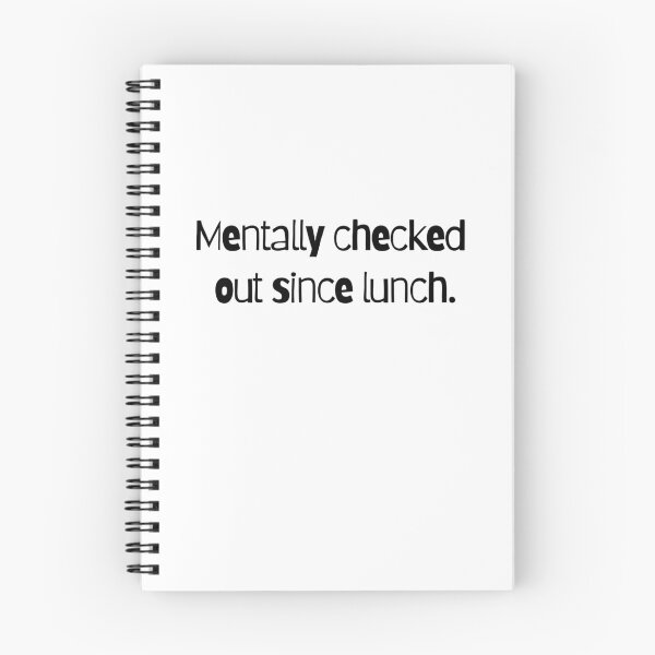 Item preview, Mentally Checked Out Since Lunch designed and sold by Digital Teaching 101.
