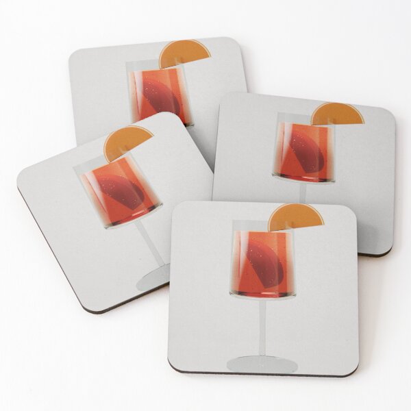 Item preview, Abstract 3D Cocktail [Aperol Spritz] designed and sold by AestasArchitect.