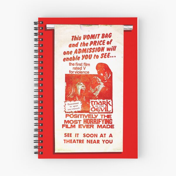 Item preview, MARK OF THE DEVIL VOMIT BAG designed and sold by EyesofCC.