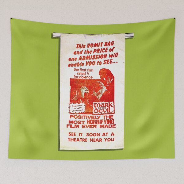 Item preview, MARK OF THE DEVIL VOMIT BAG designed and sold by EyesofCC.