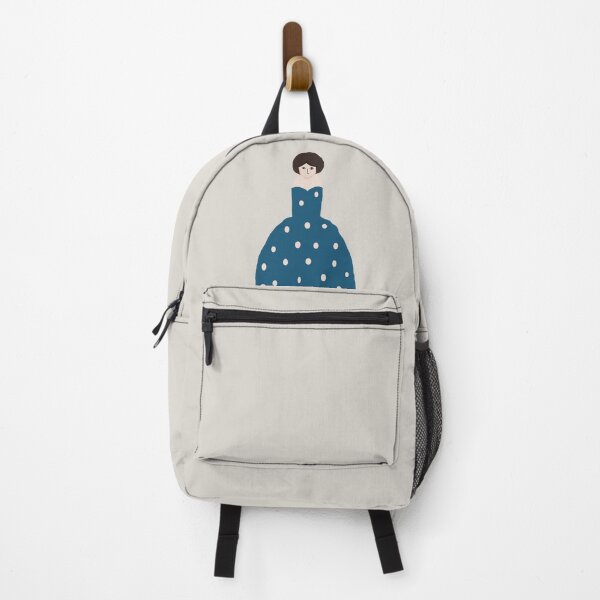 Artikelvorschau, Vintage Polka Dot Lady – Minimalistische Charakterkunst entworfen und verkauft von CreationbyNiki.