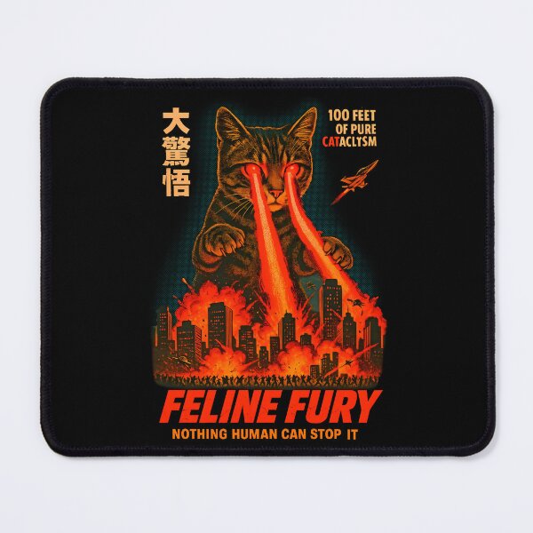 Item preview, Feline Fury designed and sold by TheSamuraiCat.