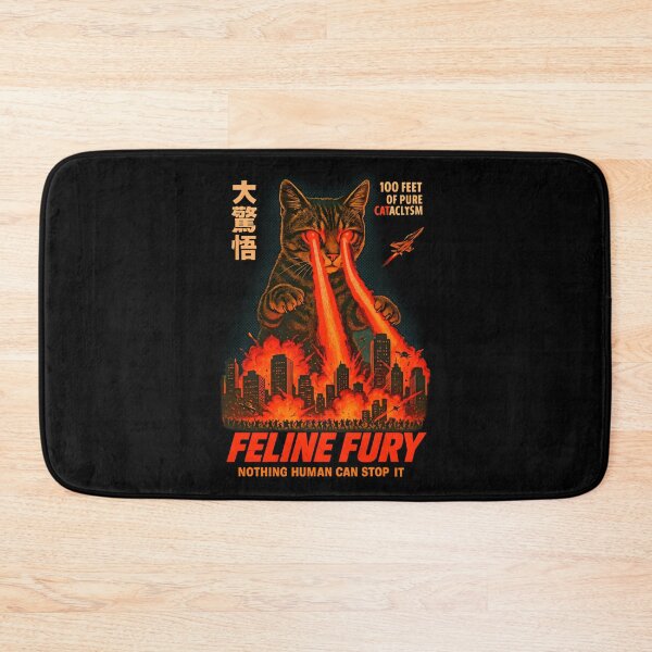 Item preview, Feline Fury designed and sold by TheSamuraiCat.