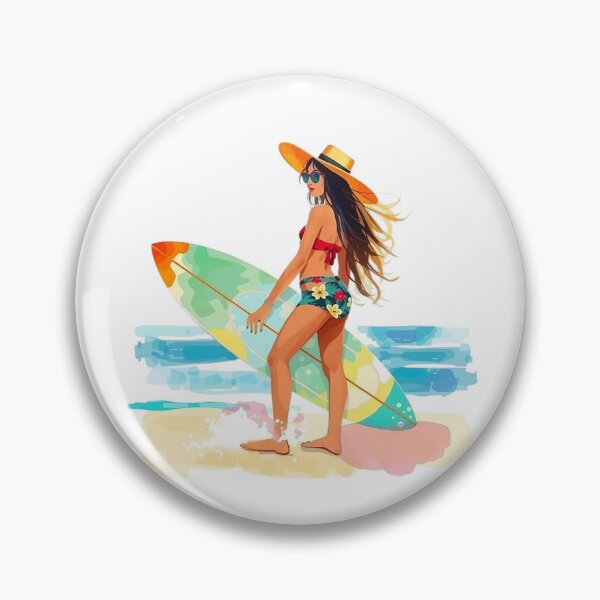 Item preview, Surfer girl designed and sold by JackFreestone.