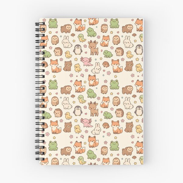 Item preview, Cute Forest Animals Seamless Pattern - Kawaii Woodland designed and sold by DarkPhoenix914.