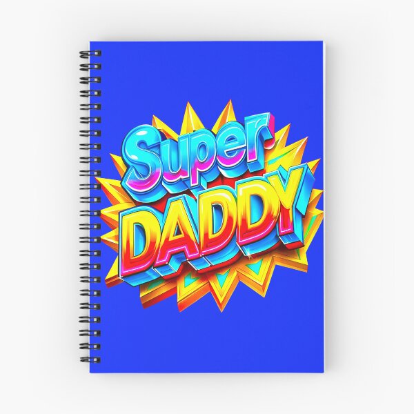 Item preview, Super daddy, father`s day design designed and sold by LoneAngel.