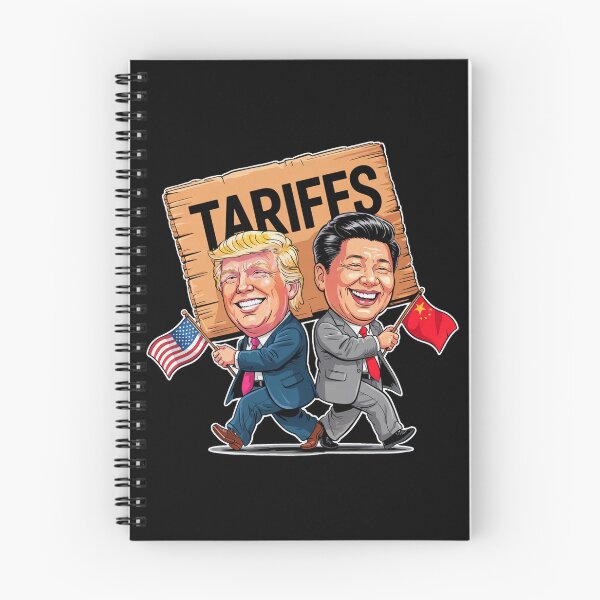 Item preview, Donald Trump Xi Jinping Tariffs designed and sold by plushism.