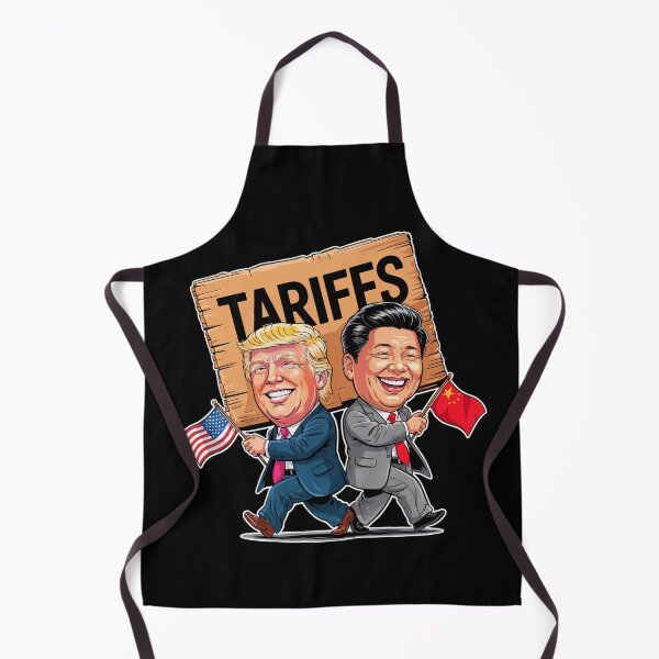 Item preview, Donald Trump Xi Jinping Tariffs designed and sold by plushism.