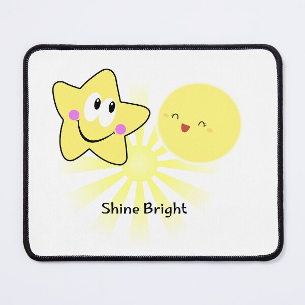 Item preview, Shine Bright - Cute Star and Sun T-Shirt Design designed and sold by Yaso studio .