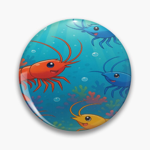 Item preview, Lively underwater adventure with shrimp designed and sold by FotoworldEdel.