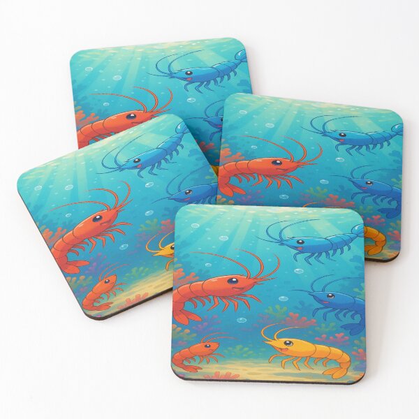 Item preview, Lively underwater adventure with shrimp designed and sold by FotoworldEdel.