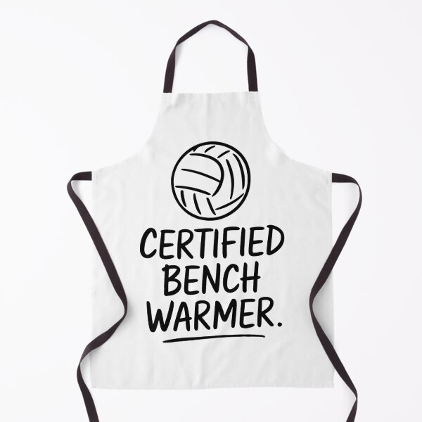 Item preview, Certified Bench Warmer Funny Volleyball Saying designed and sold by DomTeesHaven.