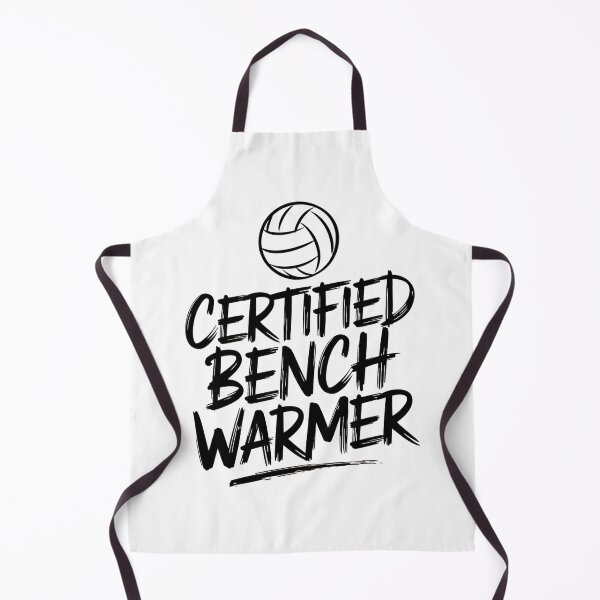 Item preview, Certified Bench Warmer Funny Volleyball Saying designed and sold by DomTeesHaven.