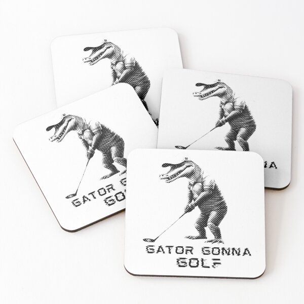 Item preview, Gator Gonna Golf Funny Alligator Golf Player designed and sold by TrueArtsStore.