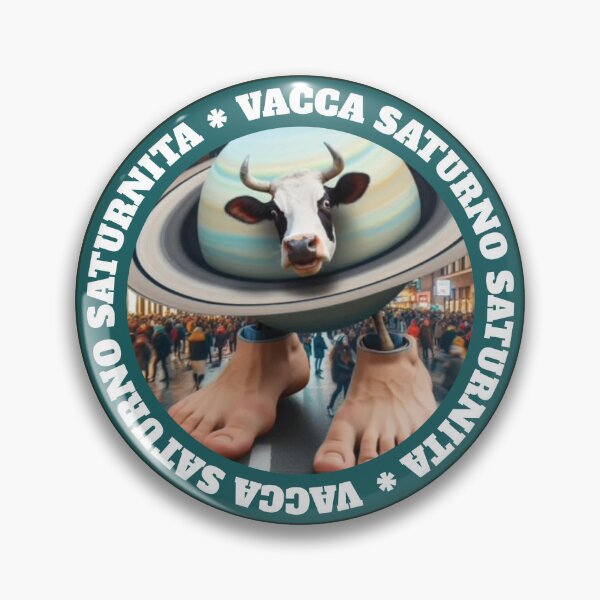 Item preview, La Vacca Saturno Saturnita (viral meme sensation) designed and sold by frikybomb.