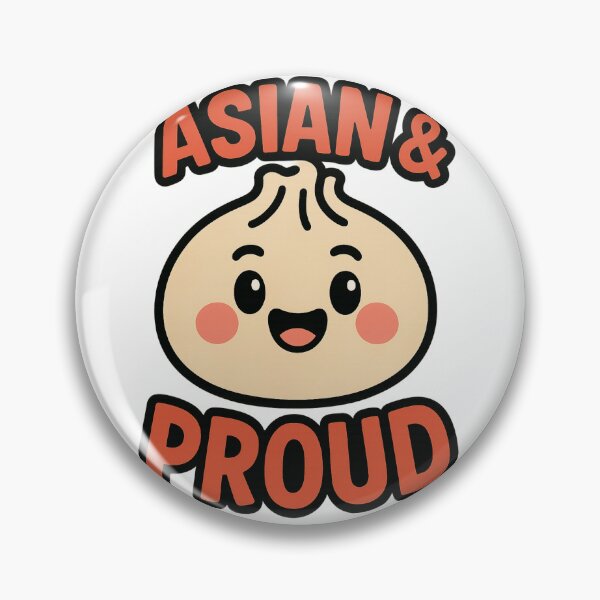 Item preview, Asian and Proud Dumpling Character for AAPI Month Pride designed and sold by Aryabek.