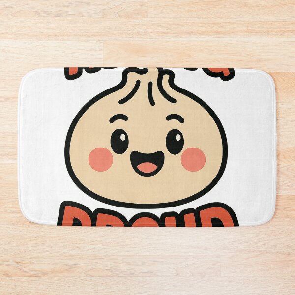 Item preview, Asian and Proud Dumpling Character for AAPI Month Pride designed and sold by Aryabek.