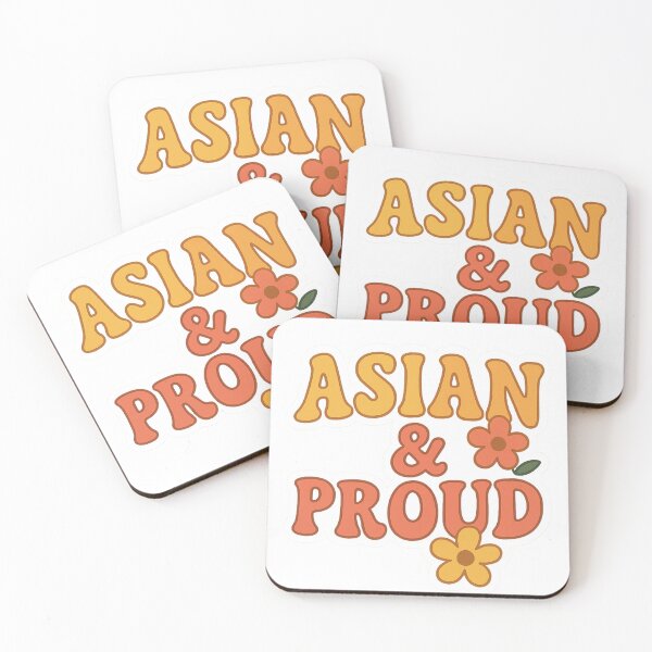 Item preview, Asian and Proud Retro Style with Flowers for AAPI Month designed and sold by Aryabek.