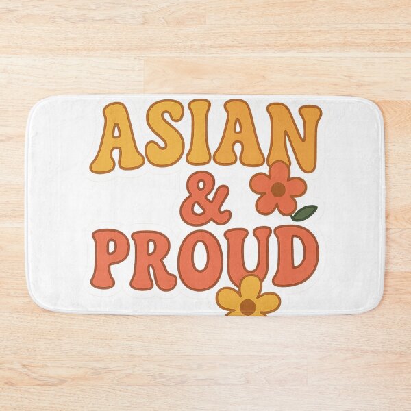 Item preview, Asian and Proud Retro Style with Flowers for AAPI Month designed and sold by Aryabek.