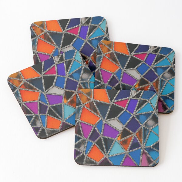 Item preview, Shattered Mirror Mosaic designed and sold by Kaleidoscope Print.