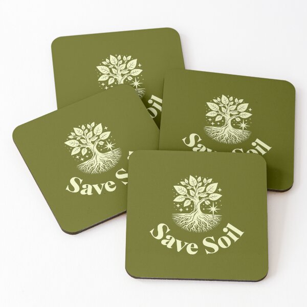 Item preview, Save the soil. Tree with roots – minimalist eco design. Light designed and sold by Pearl67.