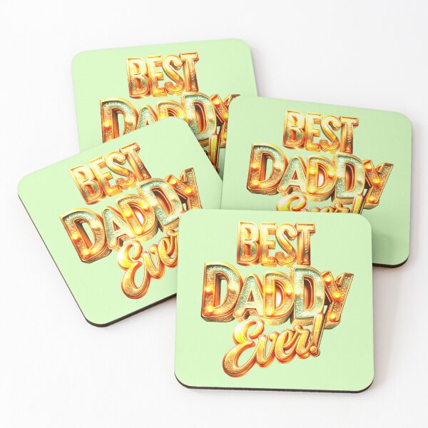 Item preview, Best daddy ever, happy father`s day designed and sold by LoneAngel.