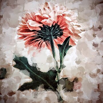 Artwork thumbnail, Floating Dahlia by OneDayArt