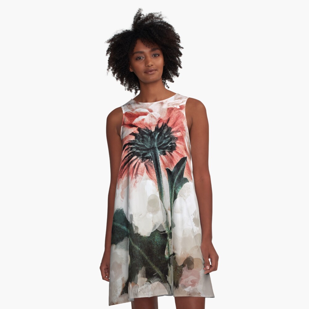 Item preview, A-Line Dress designed and sold by OneDayArt.