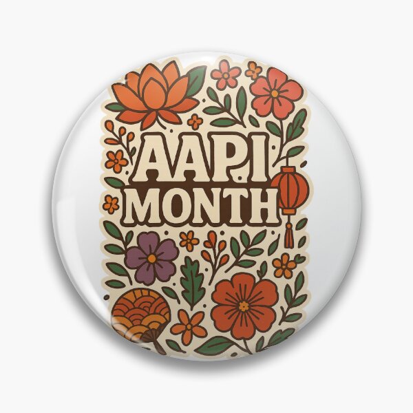 Item preview, AAPI Month Flower Explosion Celebrating Asian Identity Across Cultures designed and sold by Aryabek.