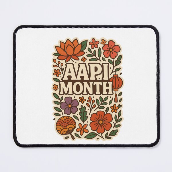 Item preview, AAPI Month Flower Explosion Celebrating Asian Identity Across Cultures designed and sold by Aryabek.