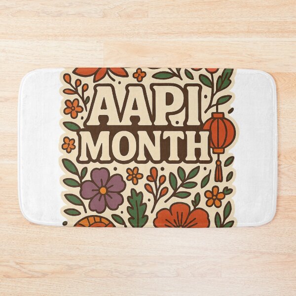 Item preview, AAPI Month Flower Explosion Celebrating Asian Identity Across Cultures designed and sold by Aryabek.