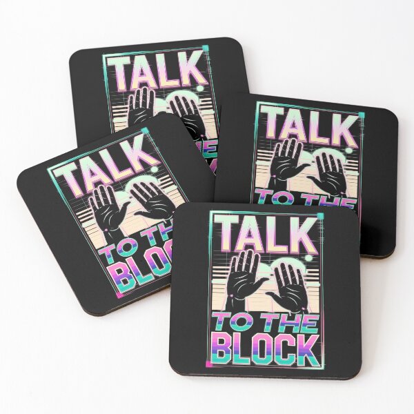 Item preview, Talk To The Block Funny Volleyball Saying designed and sold by DomTeesHaven.