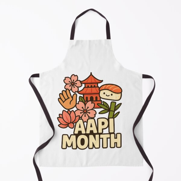 Item preview, AAPI Month Celebration with Pagoda, Sushi, and Cherry Blossoms designed and sold by Aryabek.