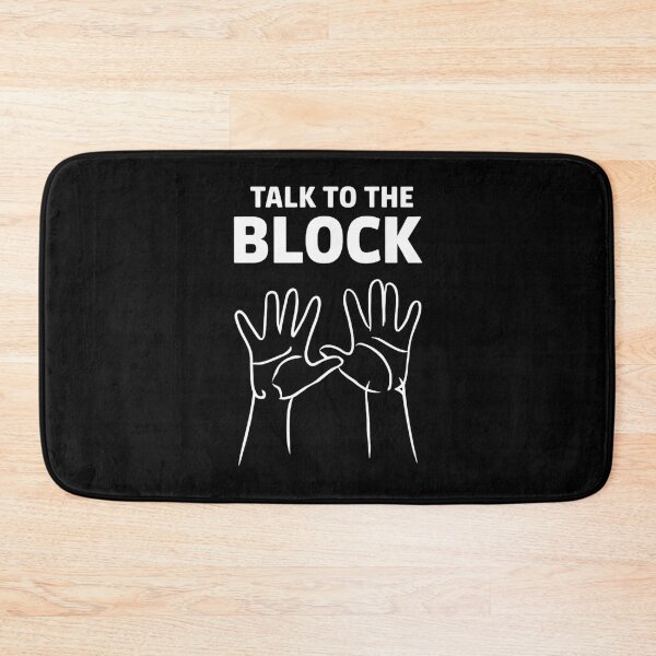 Item preview, Talk To The Block Funny Volleyball Saying designed and sold by DomTeesHaven.