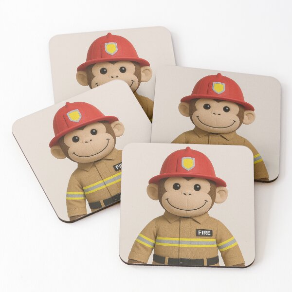 Item preview, Bruce: Firefighter designed and sold by StuART Creations.