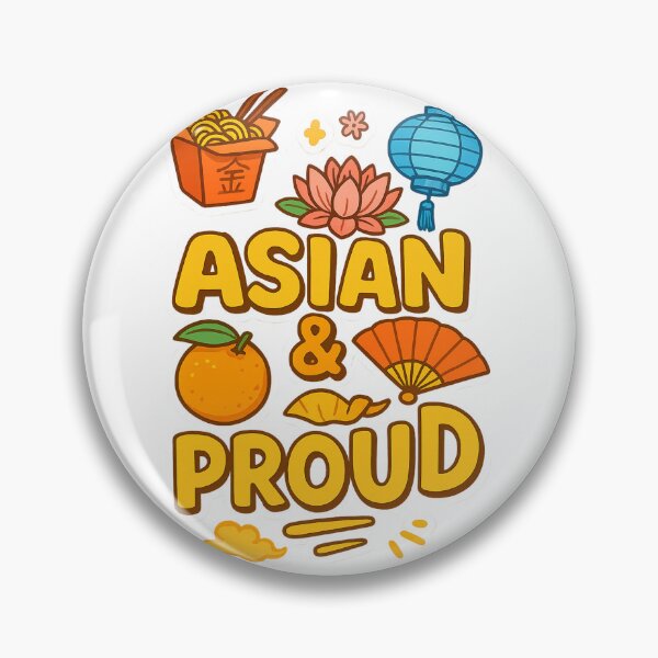 Item preview, Asian and Proud Celebration with Noodles, Lanterns, and Lotus Flower designed and sold by Aryabek.