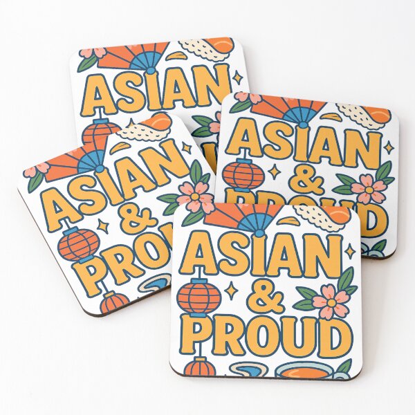 Item preview, Asian and Proud Icons with Sushi, Tea, and Cherry Blossoms designed and sold by Aryabek.