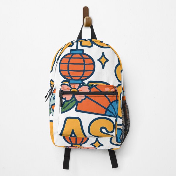 Item preview, Asian and Proud Icons with Sushi, Tea, and Cherry Blossoms designed and sold by Aryabek.