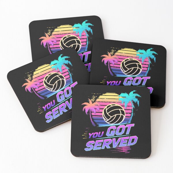 Item preview, You Got Served Funny Volleyball Saying designed and sold by DomTeesHaven.