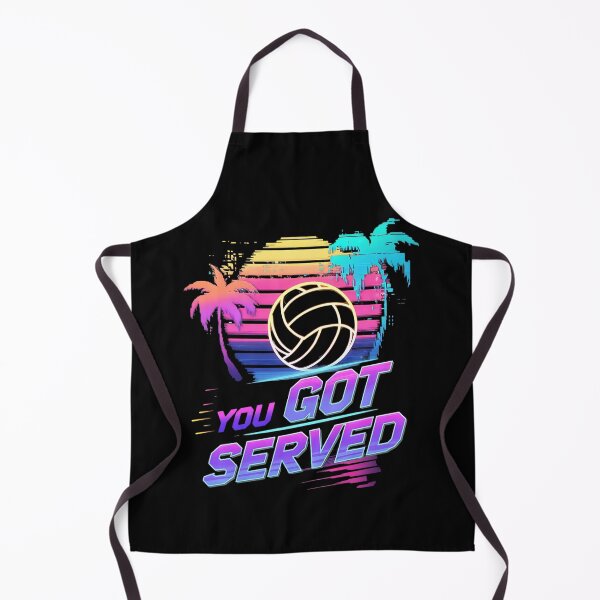 Item preview, You Got Served Funny Volleyball Saying designed and sold by DomTeesHaven.