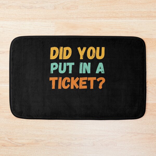Item preview, Retro Did you put a ticket? in funny IT software worker designed and sold by snowry.