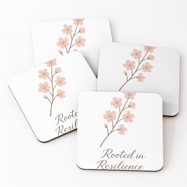 Item preview, Rooted in Resilience Cherry Blossom Branch for AAPI Strength designed and sold by Aryabek.