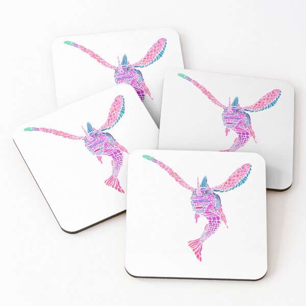 Item preview, Hua Fish (Hua Yu) Watercolor Sticker | Chinese Mythology and Folklore Art | Mythical and Legendary Creatures designed and sold by mythkinstudios.