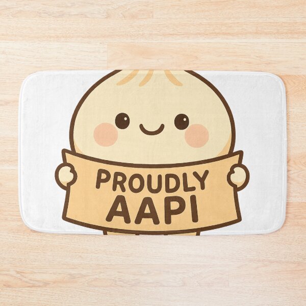 Item preview, Proudly AAPI Dumpling Character Spreading Cultural Joy designed and sold by Aryabek.