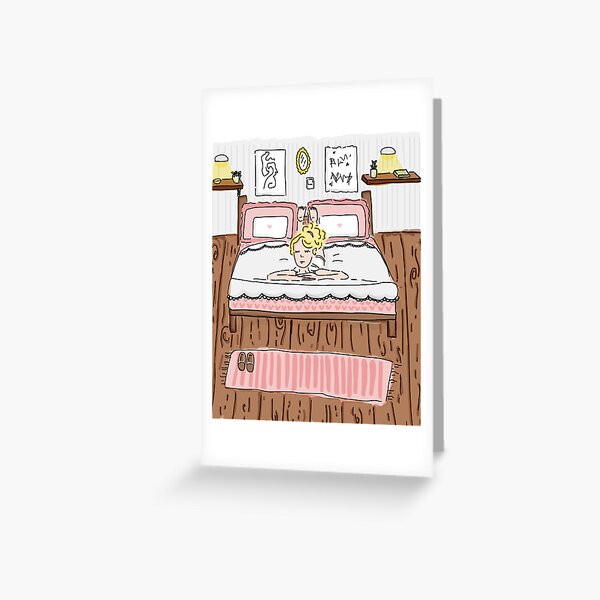 Item preview, girl in bedroom designed and sold by laurassternchenwelt.