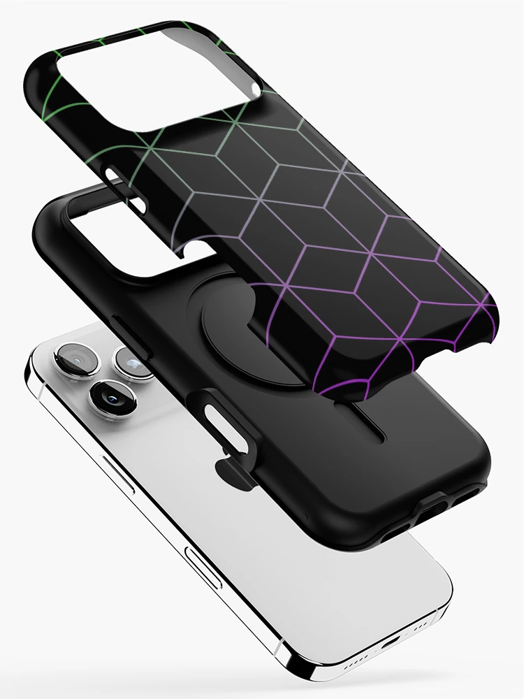 Thumbnail 2 of 4, iPhone Case, Modular Abstract Pattern designed and sold by Megaera8.