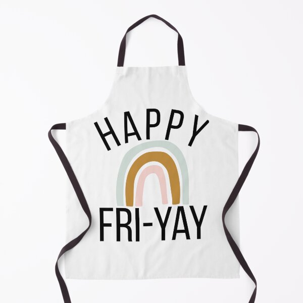 Item preview, Happy Fri-Yay funny friday work celebration boho rainbow designed and sold by snowry.