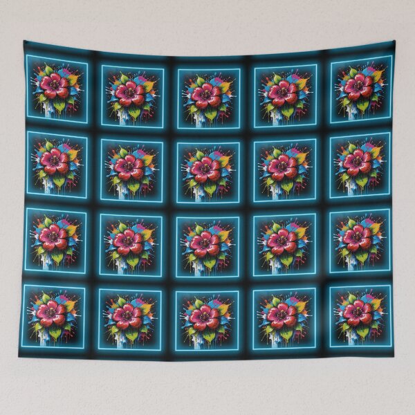 Item preview, Apple Blossom Oil Painting designed and sold by Agnes-Creative.