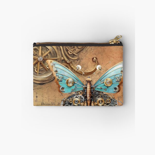 Item preview, Mechanical Steampunk Aqua Butterfly designed and sold by Pixelchicken.